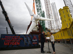 Tidal power project hails progress