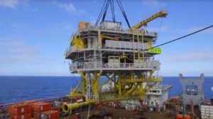 Equinor starts up unmanned North Sea rig