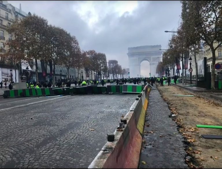 Macron stands by fuel taxes