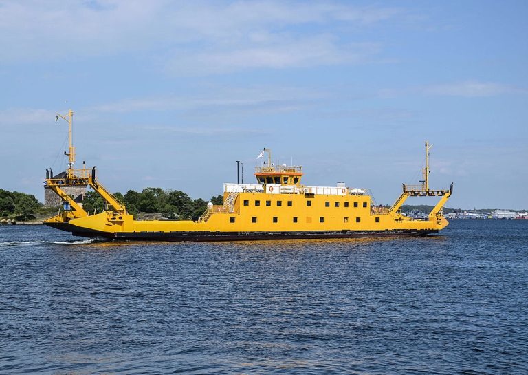 Sweden prepares to launch largest electric car ferry