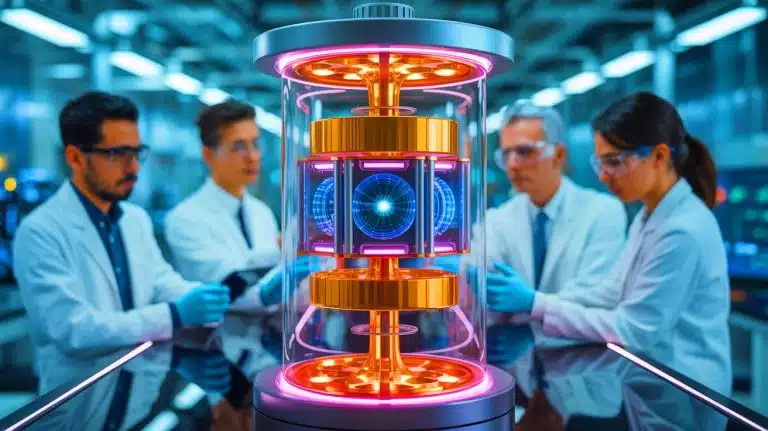 “Australia Just Changed Batteries Forever”: Quantum Tech Unleashed With 1,000 Times the Life, Leaving Global Energy Giants Reeling in Shock Illustration of a quantum battery device developed by RMIT University researchers, generated by artificial intelligence.