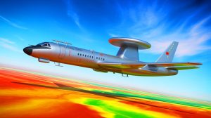 “Military Chiefs Fear Disaster”: China Unveils New Radar Turning Spy Aircraft Into Ghosts As Rivals Warn Of Escalating Global Confrontation Illustration of China's innovative radar technology for airborne early warning aircraft.