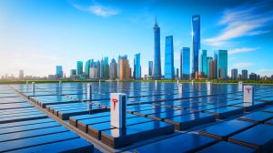 “Desperate Gamble Sparks Chaos”: New $557M Deal Sets Stage for US-China Energy Battle Illustration of Tesla and China's collaboration on the world's largest energy storage project.