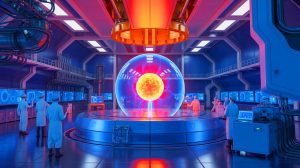 “Blinding Heat Unleashed”: China Fusion Reactor Hits 100 Million Degrees and Sparks Global Shock Over Artificial Sun Energy Breakthrough Illustration of China's EAST reactor achieving a record-breaking plasma sustainment for nuclear fusion research.
