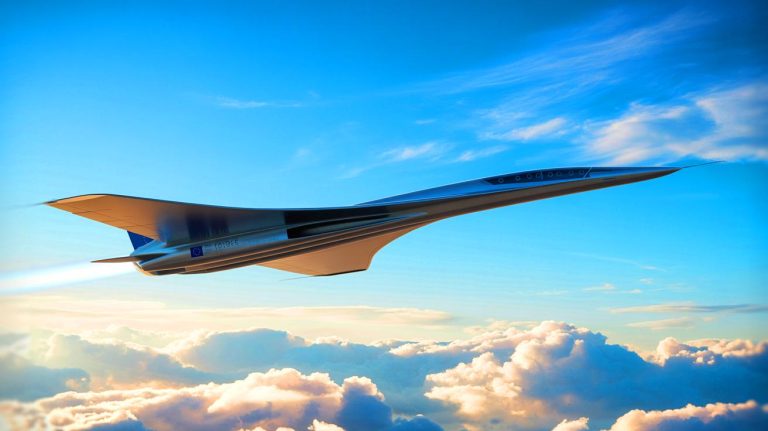 “Experts Call Concorde Obsolete”: ESA Reveals Invictus Supersonic Jet At Twice The Speed As Critics Warn Of Safety And Financial Disaster Illustration of a conceptual supersonic aircraft developed by the European Space Agency aiming to revolutionize air travel.