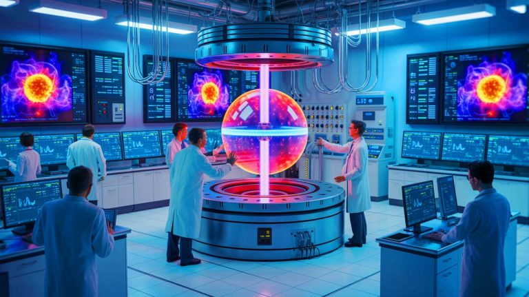 “Plasma Secrets Stun with 100% Fusion Breakthrough”: Scientists Unveil Key Findings to Revolutionize Global Energy and Stabilize Nuclear Reactors Illustration of the experimental demonstration of multi-scale coupling in plasma physics.