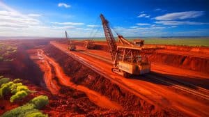 “They Found $6 Trillion Underground”: Western Australia’s Pilbara Region Hides World’s Richest Iron Deposit With 60% Pure Concentration Illustration of the discovery of a massive iron ore deposit in Western Australia's Pilbara region.