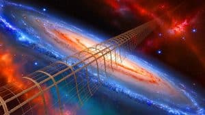 “Cosmic Web Stretches Beyond Imagination”: Quipu Superstructure Revealed As 1.3 Billion Light-Year Giant That Warps Expansion Of The Universe Illustration of the Quipu superstructure spanning over 1.3 billion light-years in the universe.