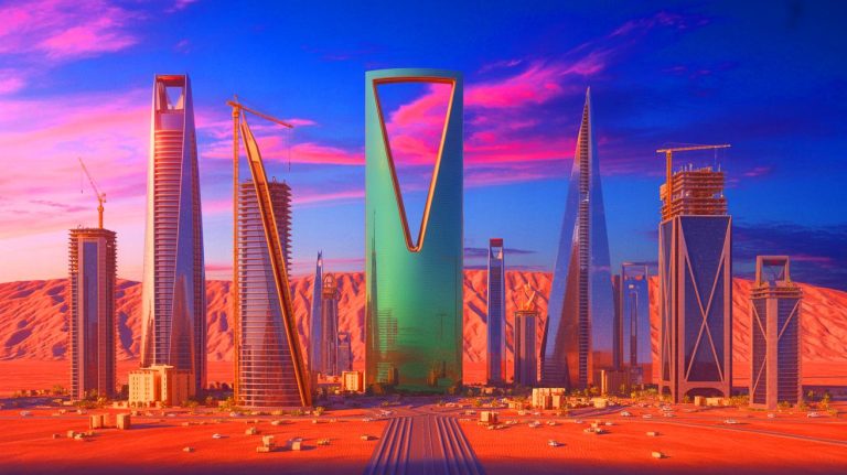Saudi Arabia’s $1.5 Trillion Neom Megaproject Faces Shocking $8 Billion Write-Down Amid Financial Crisis Illustration of Saudi Arabia's Neom project facing financial adjustments and strategic recalibrations.