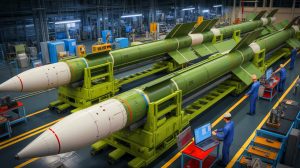 “Army Orders 2,000 Missile Killers”: US Awards Historic $9.8 Billion Contract To Lockheed Martin For Advanced Interceptors While Global Tensions Drive Unprecedented Defense Spending Illustration of the U.S. Army's partnership with Lockheed Martin for the production of advanced Patriot missiles.