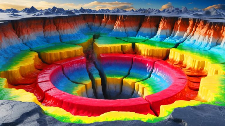 “We Found Enough Hydrogen To Power Earth For 170,000 Years”: Oxford Scientists Discover Vast Natural Reserves Beneath Our Feet Using Ancient Rock Reactions Illustration of the Earth's vast natural hydrogen reserves beneath the crust as a potential clean energy source.