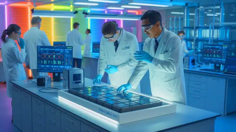 Illustration of the breakthrough hydride ion battery developed by Chinese scientists.