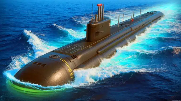 Illustration of a Chinese Type 039A submarine representing Thailand's strategic defense acquisition.