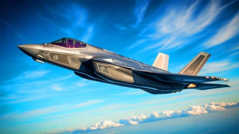 “Pentagon’s Ferrari Fighter Beats China’s Tech”: Lockheed Martin’s Fifth-Generation-Plus F-35 Achieves 80% of Sixth-Generation Capabilities at Half Cost Illustration of Lockheed Martin's advanced fifth-generation-plus F-35 fighter jet in development.