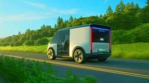 Illustration of Stellantis's innovative IBIS battery system in an electric vehicle.