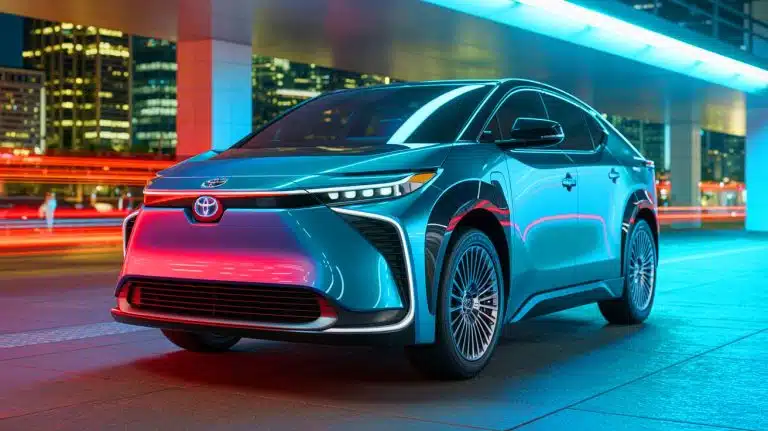 Illustration of Toyota's Innovative Approach to Engine Technology Featuring Hydrogen Fuel-Cell and Traditional Engines.