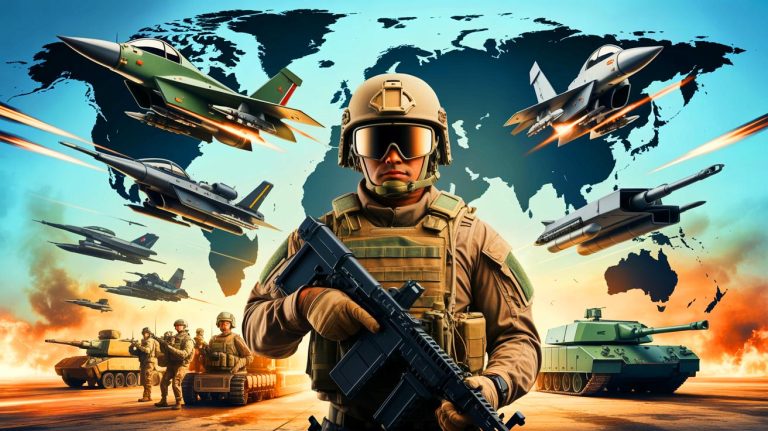 “These Countries Could Start World War III”: 2025 Military Rankings Reveal Which Nations Have Power To Reshape Global Order Illustration of the top military forces shaping international power dynamics in 2025.