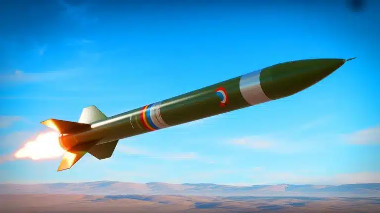 Illustration of Ukraine's Flamingo missile showcasing its design and capabilities.