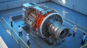 “We Just Eliminated 90 Percent Of Ship Emissions”: Japan Unveils World’s First Commercial Ammonia Engine That Transforms Maritime Transport Forever Illustration of the world's first commercial ammonia-powered ship engine developed by Japan Engine Corporation.