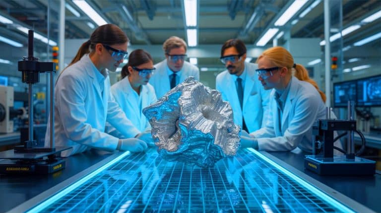 “They Made Aluminum Five Times Stronger”: MIT’s New AI-Designed Alloy Could Replace Titanium in Planes and Cars (and It’s 3D Printable) Illustration of researchers at MIT developing a new high-strength aluminum alloy using machine learning and 3D printing.