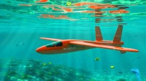 “It’s Sailing the Seas Alone”: This Robotic Submarine Begins a 45,000-Mile Mission to Unlock the Hidden Secrets of Earth’s Oceans Illustration of the Slocum Sentinel Glider, "Redwing," preparing for its historic global circumnavigation mission.