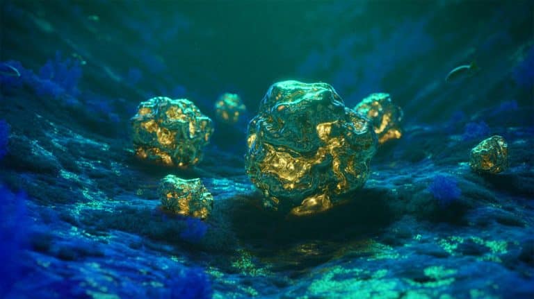“They Found Oxygen Without Sunlight”: Scientists Uncover ‘Dark Oxygen’ Rising From Metal Nodules Deep in the Pacific—and It Could Rewrite Ocean Science Forever Illustration of Metallic Nodules Generating Dark Oxygen on the Ocean Floor.