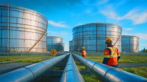 Illustration of the U.S. Department of Energy's effort to purchase 1 million barrels of oil for the Strategic Petroleum Reserve.