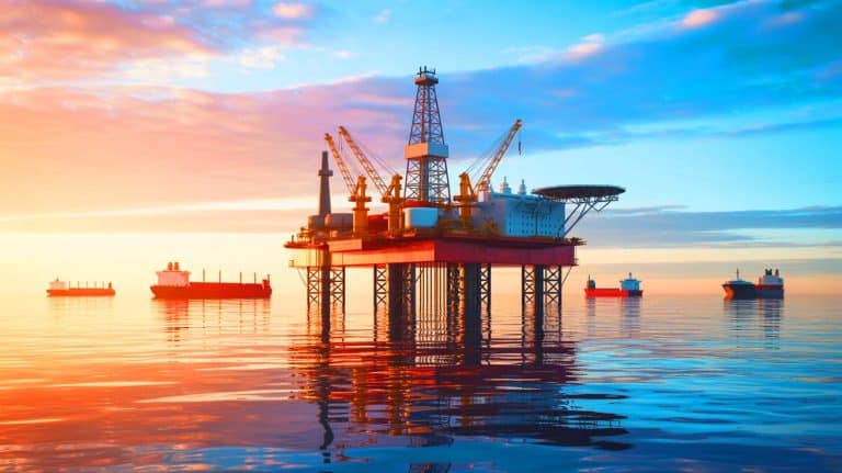 Oil Prices Drop to One-Month Low as US Seeks Peace Deal in Russia-Ukraine Conflict, Affecting Global Markets Illustration of fluctuating oil prices influenced by geopolitical tensions and economic factors.