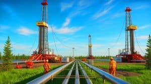 Illustration of Ovintiv's strategic acquisition of NuVista Energy Ltd. to expand its Montney position.