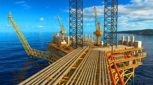 Illustration of Chevron's Gorgon Stage 3 development project off Western Australia's northwest coast.
