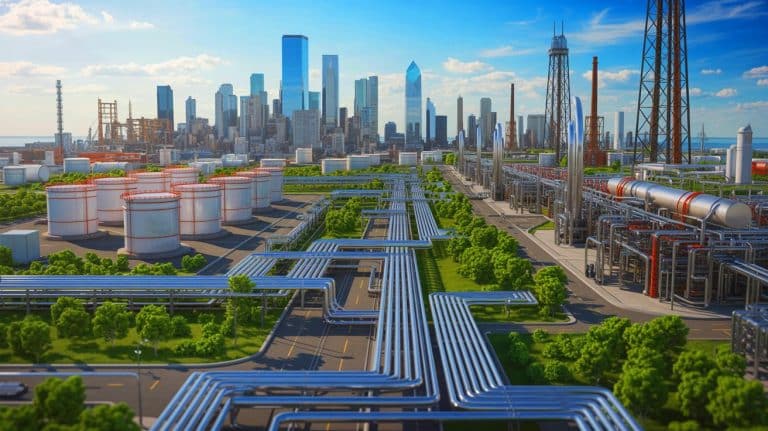 TC Energy Boss Urges U.S. to Accelerate Oil and Gas Infrastructure, Highlighting Economic and Environmental Stakes Illustration of the urgency to streamline oil and gas infrastructure permitting in the United States.