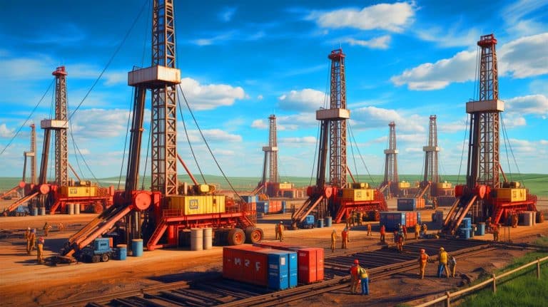 US Drillers Add Rigs Again: What This Growing Trend Means for Energy Markets and Local Communities Illustration of U.S. energy firms increasing drilling activity amidst fluctuating market conditions.