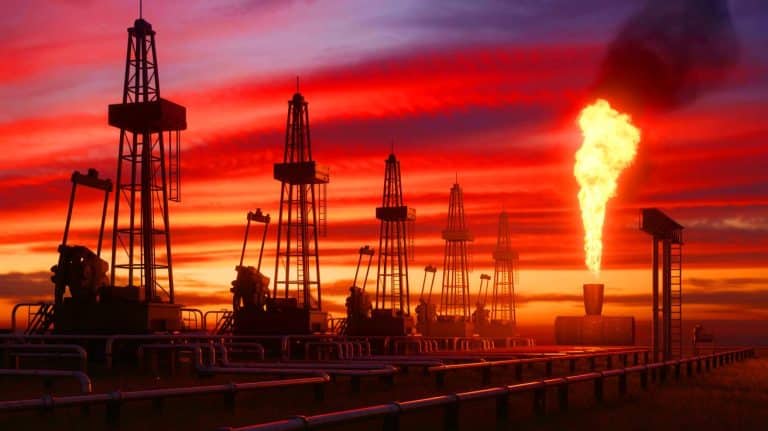 US Drillers Cut Oil and Gas Rigs Again, Exposing Potential Economic and Environmental Impacts on Local Communities Illustration of U.S. energy firms reducing operational oil and gas rigs amidst fluctuating market conditions.