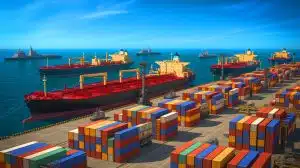 Venezuela Doubles Oil Discount to Asia, Exposing the Global Impact of Sanctioned Crude Flooding the Market Illustration of Venezuela's oil export challenges amid competition and geopolitical tensions.