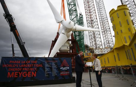 Tidal power project hails progress 