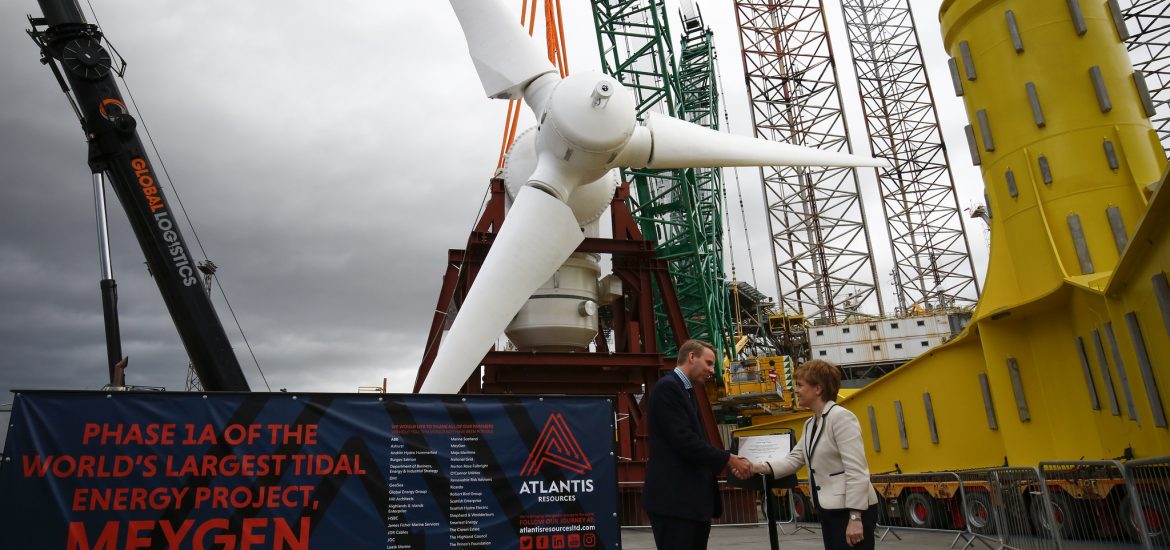 Tidal power project hails progress