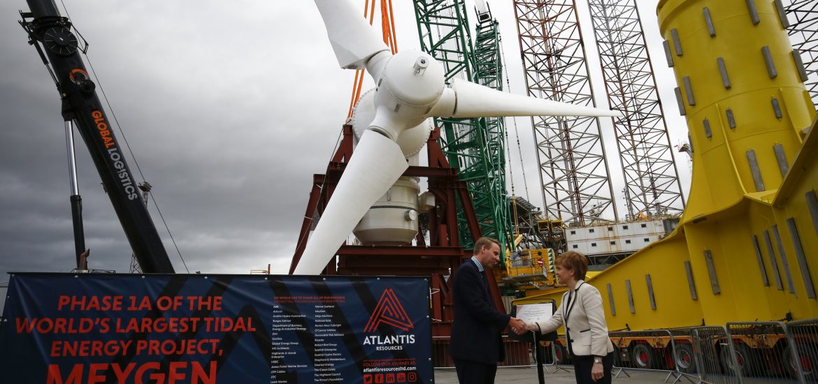 Tidal power project hails progress 