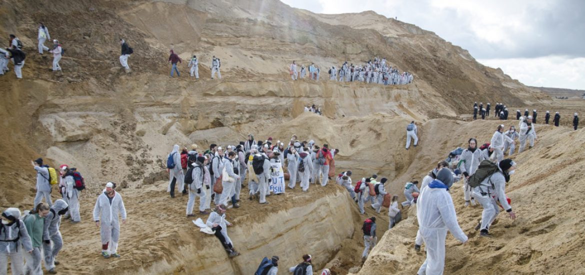 Protesters join fight to save Hambach