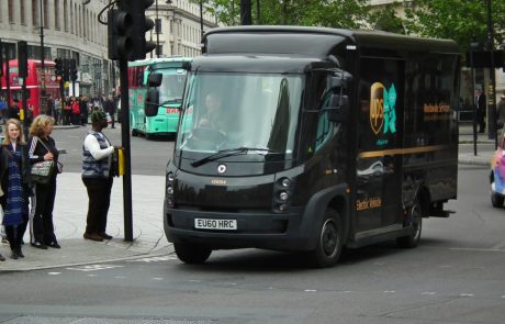 EV startup secures huge UPS van contract