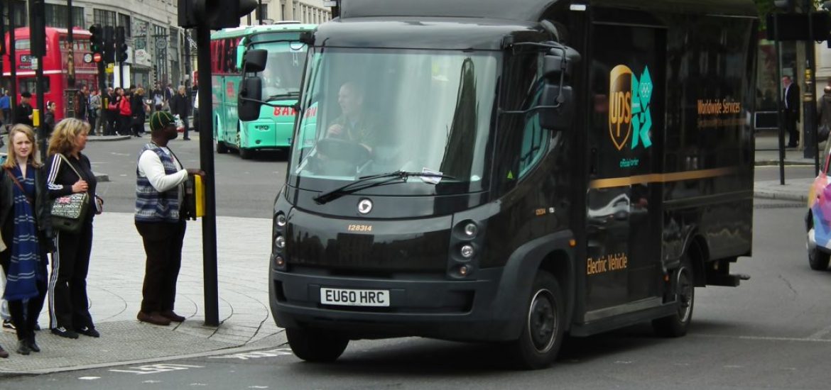 EV startup secures huge UPS van contract