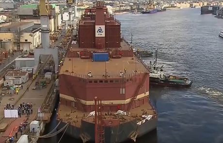 ‘Nuclear Titanic’ leaves St Petersburg 