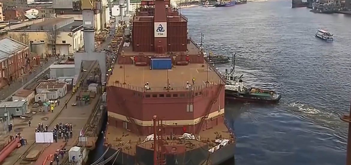 ‘Nuclear Titanic’ leaves St Petersburg