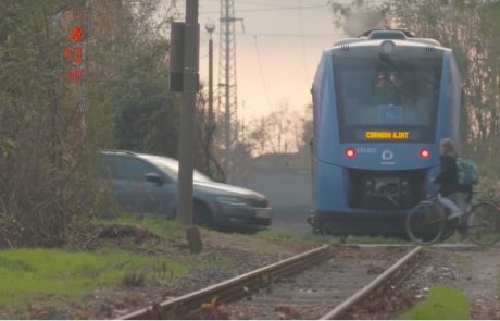 Germany unveils world’s first hydrogen train