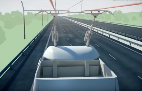 Germany opens electrified road for hybrid lorries