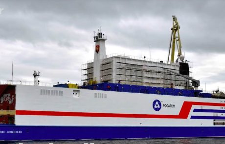 Russia’s floating nuclear plant docks in Pevek 