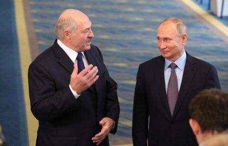 Putin and Lukashenko discuss energy prices