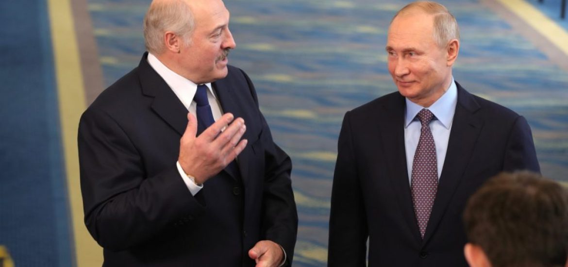 Putin and Lukashenko discuss energy prices